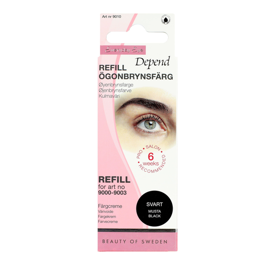 Depend Everyday Eye Ögonbrynsfärg Refill Svart
