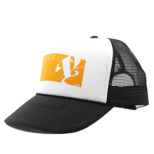 Pusher Boxlogo Trucker Cap Black/Orange