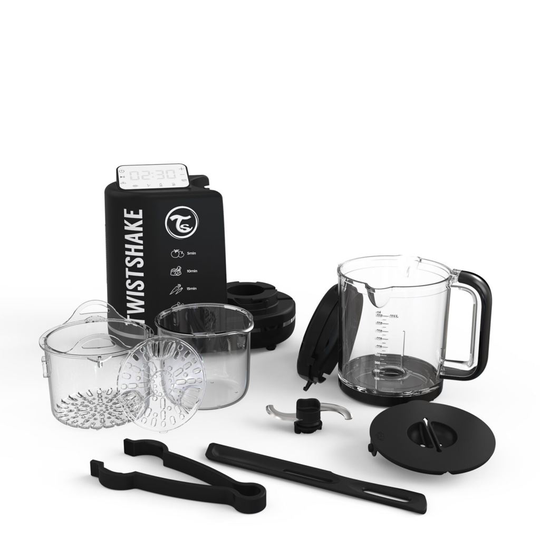 Twistshake 6in1 Baby Food Processor Black