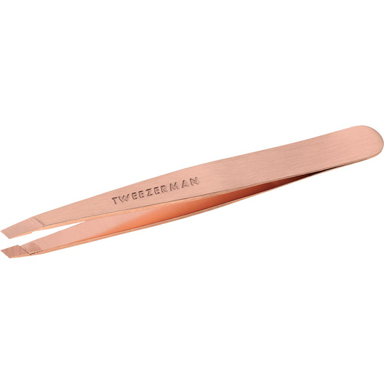 Rose Gold Slant Tweezer, 1 pcs Tweezerman Pincett