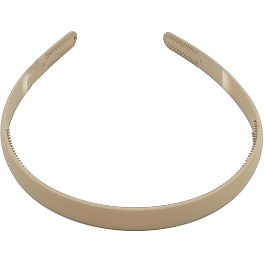 LYKO Matt gummerat diadem Beige