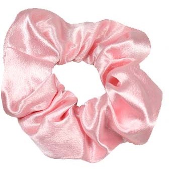 LYKO Enfärgad Scrunchie I Silklook Pink