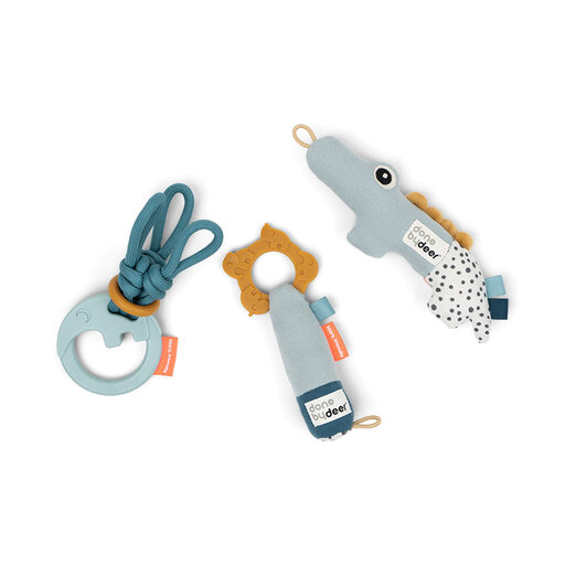 Tiny activity toys gift set Deer friends Blue