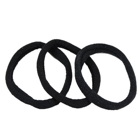 LYKO 3 Pack Mjuka Snoddar Black