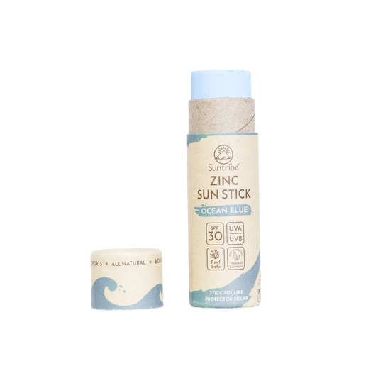 Suntribe All Natural Sport Zinc Stick SPF30 Ocean Blue 30g