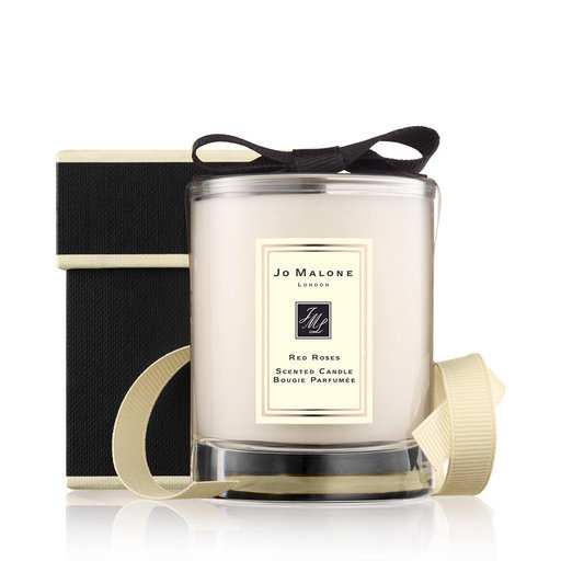 Red Roses Travel Candle