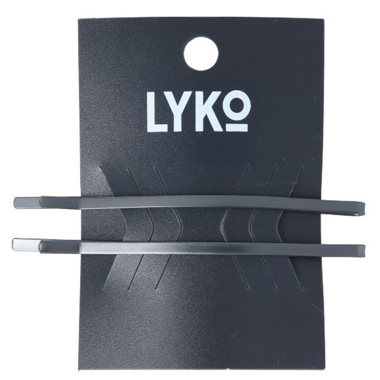 LYKO Hairpins Brushed Silver