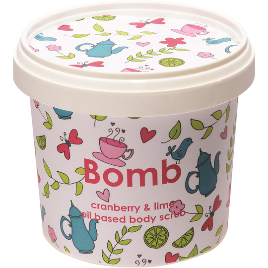 Bomb Cosmetics Body Scrub Cranberry & Lime