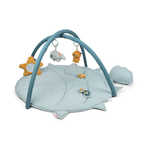 Activity Play mat Sea friends Blue