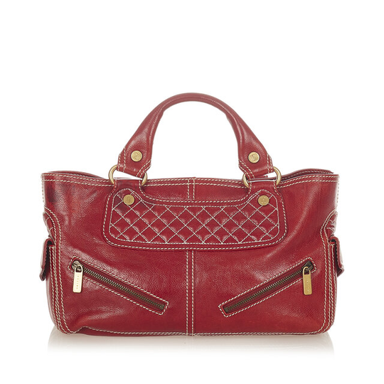 Celine Boogie Leather Handbag