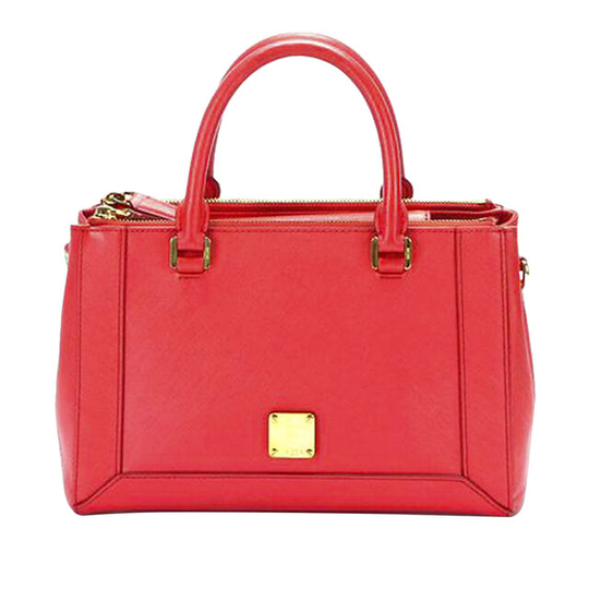 Mcm Nuovo Leather Satchel