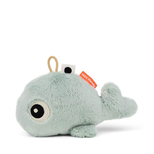 Tiny sensory rattle Wally Blue