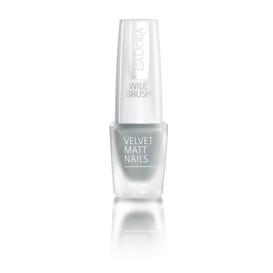 IsaDora Velvet Matt Nails Sage Grey 6 ml