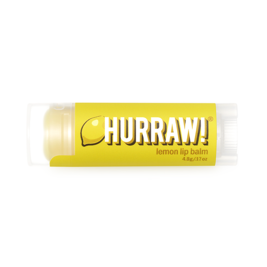 HURRAW! Lip Balm Lemon
