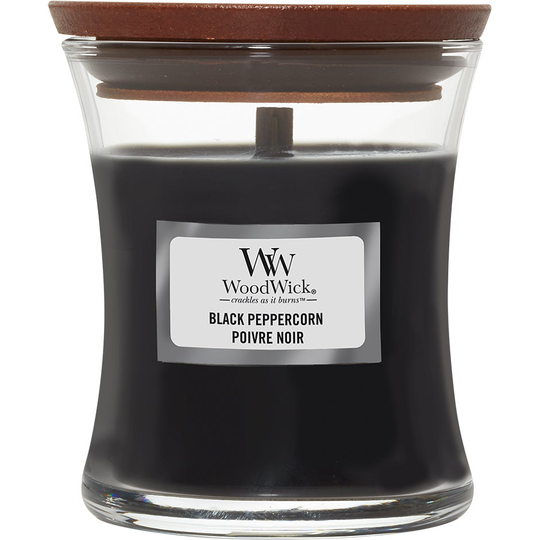 Black Peppercorn, WoodWick Doftljus