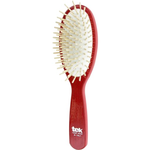 Big Oval Brush With Short Wooden Pins