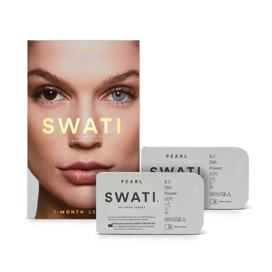 SWATI Cosmetics Coloured Lenses PEARL 1 MONTH
