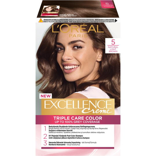 Loreal Paris Excellence Creme 5 Light Brown