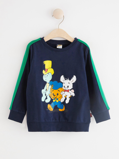 Sweatshirt med Bamse