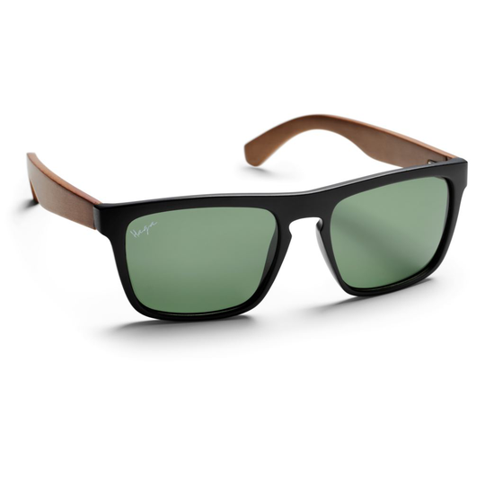 Haga Optik Tampa Bambu Polarized Matt black G15 Lens