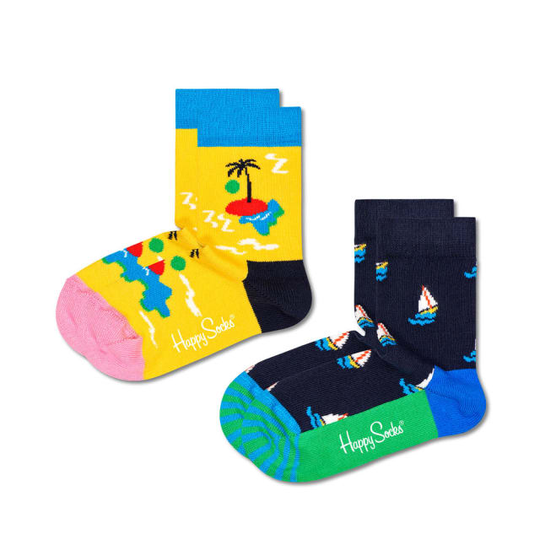 Kids Island In The Sun Socks 2-pack