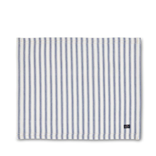 Icons Cotton Herringbone Striped Placemat