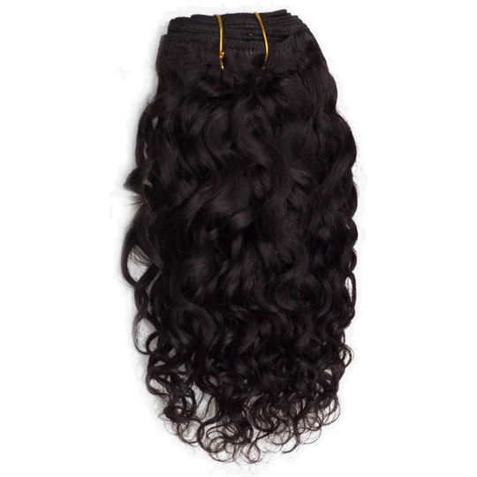 Rapunzel of Sweden Hair weft Bouncy Curl 40 cm 1.2 Black Brown