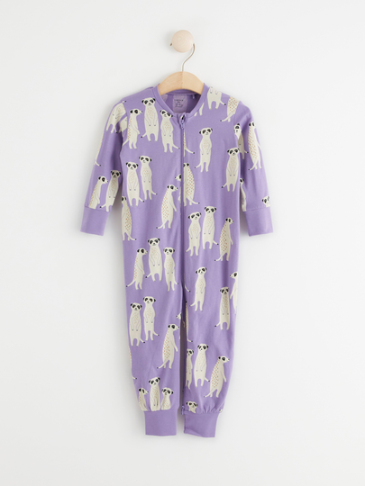 Pyjamas med surikater