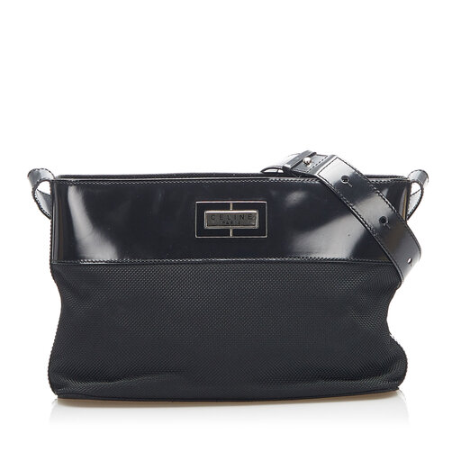 Celine Canvas Shoulder Bag