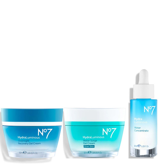 No7 Hydraluminous Dry Skin Trio, No7 Hudvård
