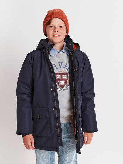 Vadderad parkas