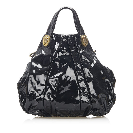 Gucci Hysteria Patent Leather Satchel