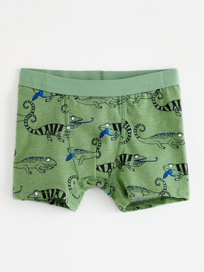 Boxershorts med kameleonter