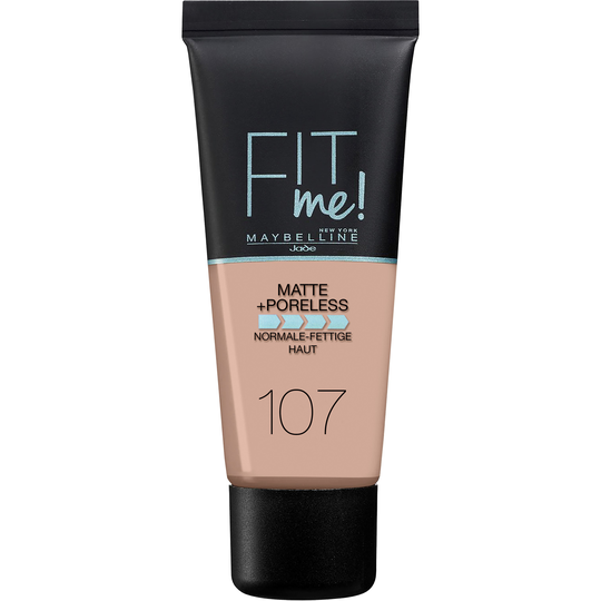 Maybelline New York Fit Me Matte & Poreless Foundation Rose Beige 107