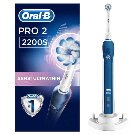Oral B PRO 2 2200S Blue Sensi UltraThin Eltandborste
