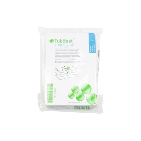 Mölnlycke Health Care Tubifast 2 Way Stretch Blue Line 1 m