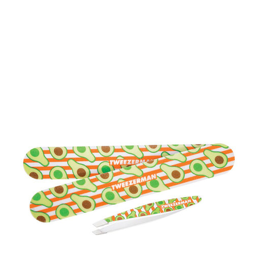 Avocado Duo Set Slant Tweezer & Nail File