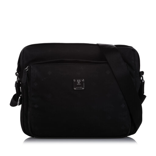 Mcm Visetos Nylon Crossbody Bag