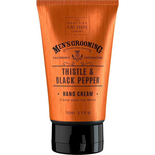 The Scottish Fine Soap Thistle & Black Pepper Hand Cream 150 ml