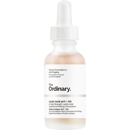 The Ordinary Lactic Acid 10% + HA 2% | Syrapeeling | Mjölksyra |