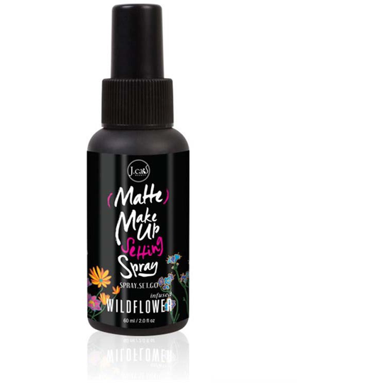 J. Cat Beauty Spray, Set, Go Makeup Setting Spray Wildflower Matte 60