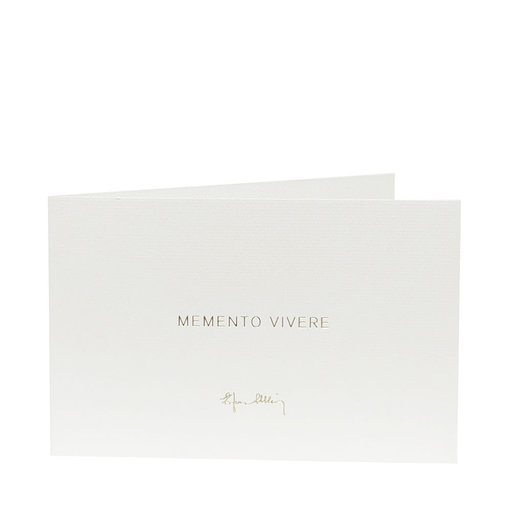 Greeting Card - Memento Vivere