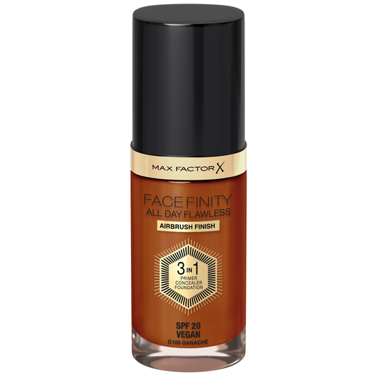 Max Factor All Day Flawless 3in1 Foundation 105 Ganache
