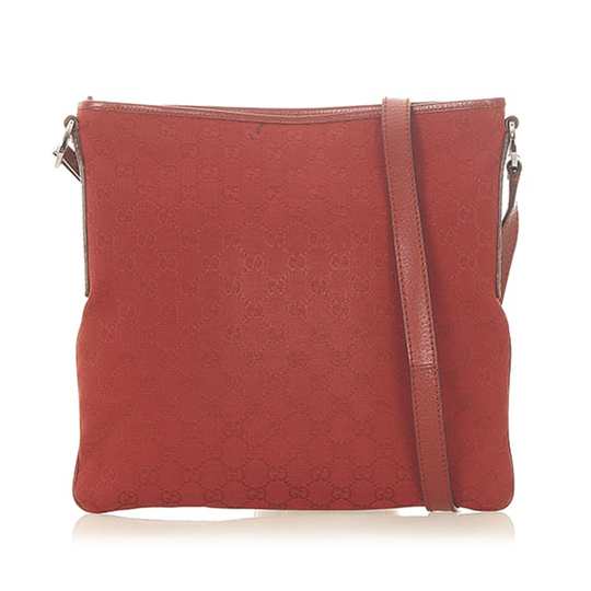 Gucci Gg Canvas Crossbody Bag
