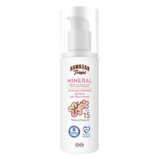 Hawaiian Tropic Mineral Sun Milk Lotion SPF15 100 ml