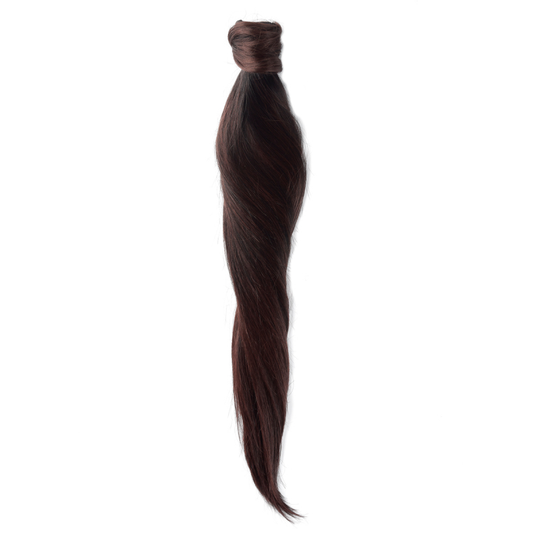 Rapunzel of Sweden Clip-in Ponytail Original B1.0/6.12 Cherry Infused Black Balayage 50cm