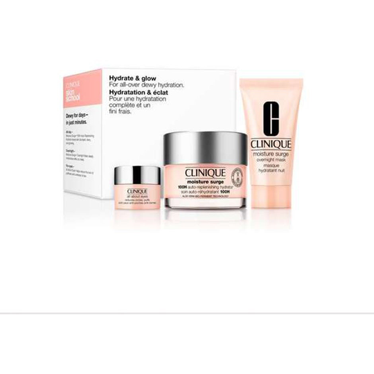 Hydrate & Glow Set, Clinique Ansikte