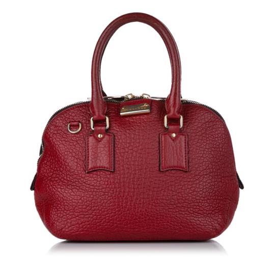 Burberry Orchard Leather Handbag