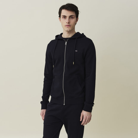 Sebastian Organic Cotton Zip Hood