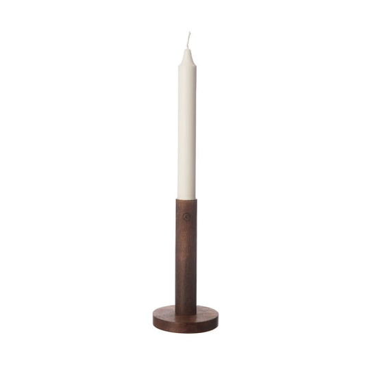 Ljusstake i trä 15 cm